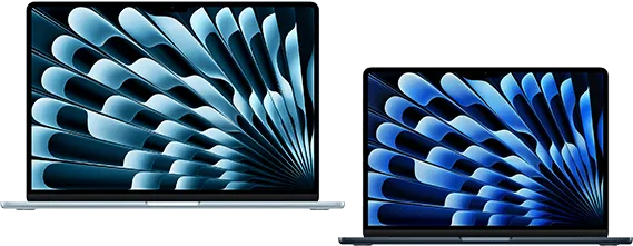 MacBook Air 13 and 15